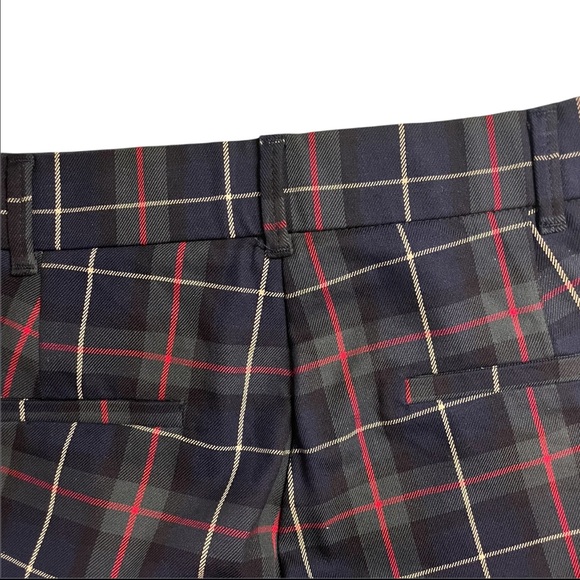 Zara trafaluc plaid cigarette pants side zipper women’s size large NWOT - Picture 7 of 8